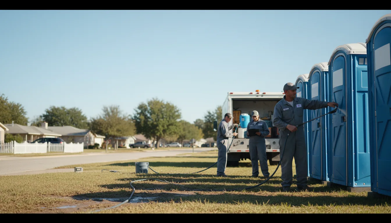 Long-Term Portable Toilet Rental in Dallas Center, IA near me